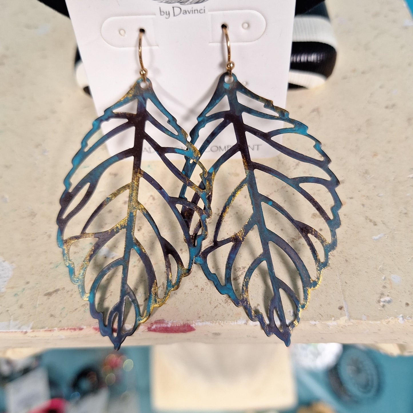 Hollow Leave Earrings