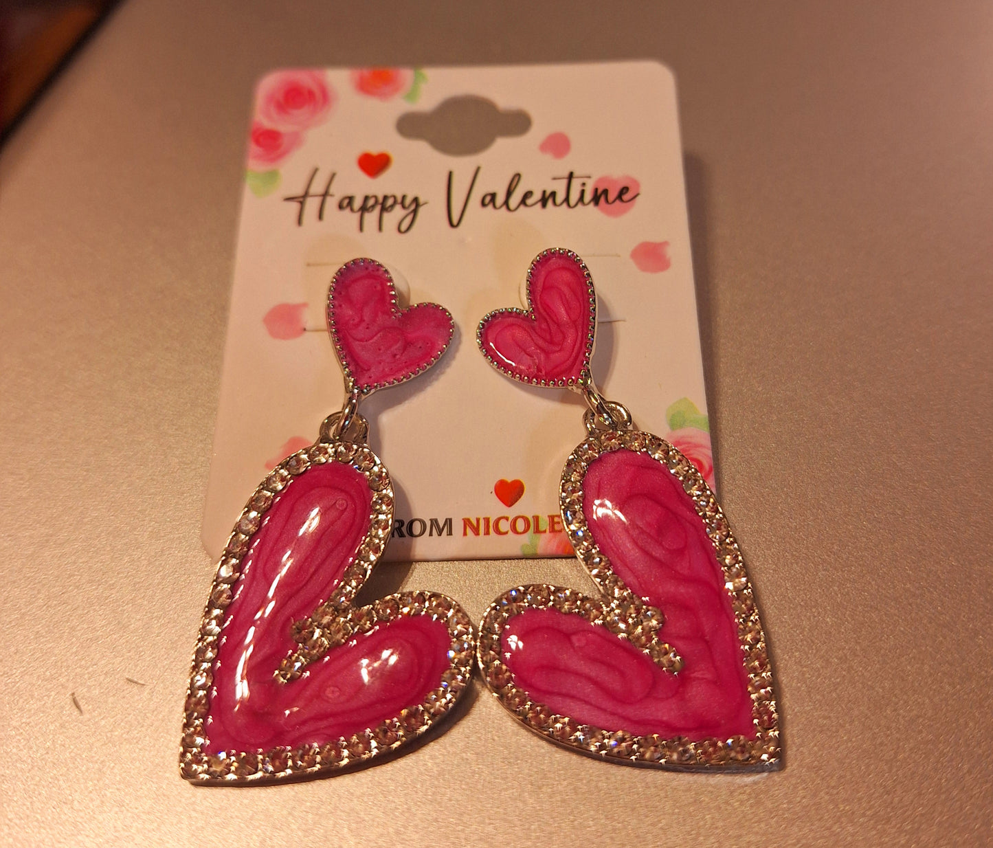 Double Heart Earrings
