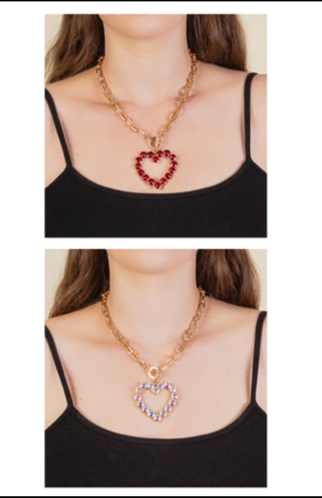 Open Heart Necklace