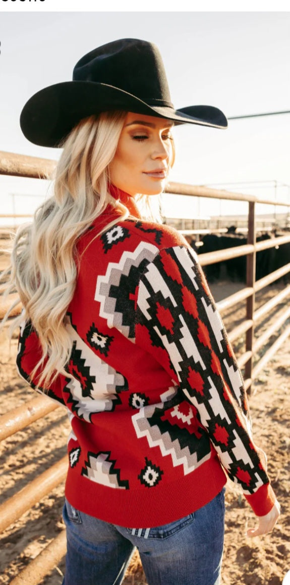 Vintage Vaquera Knot Sweater