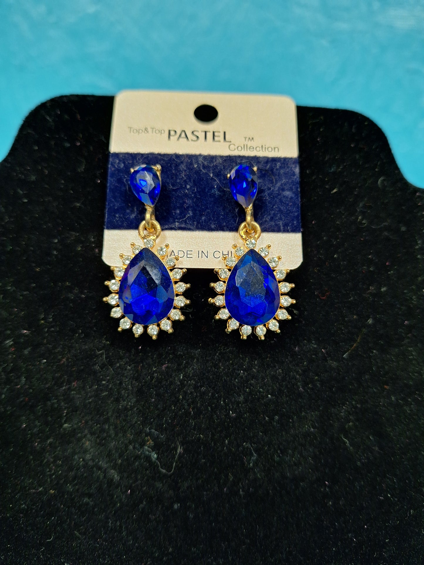 Blue Stone Earrings