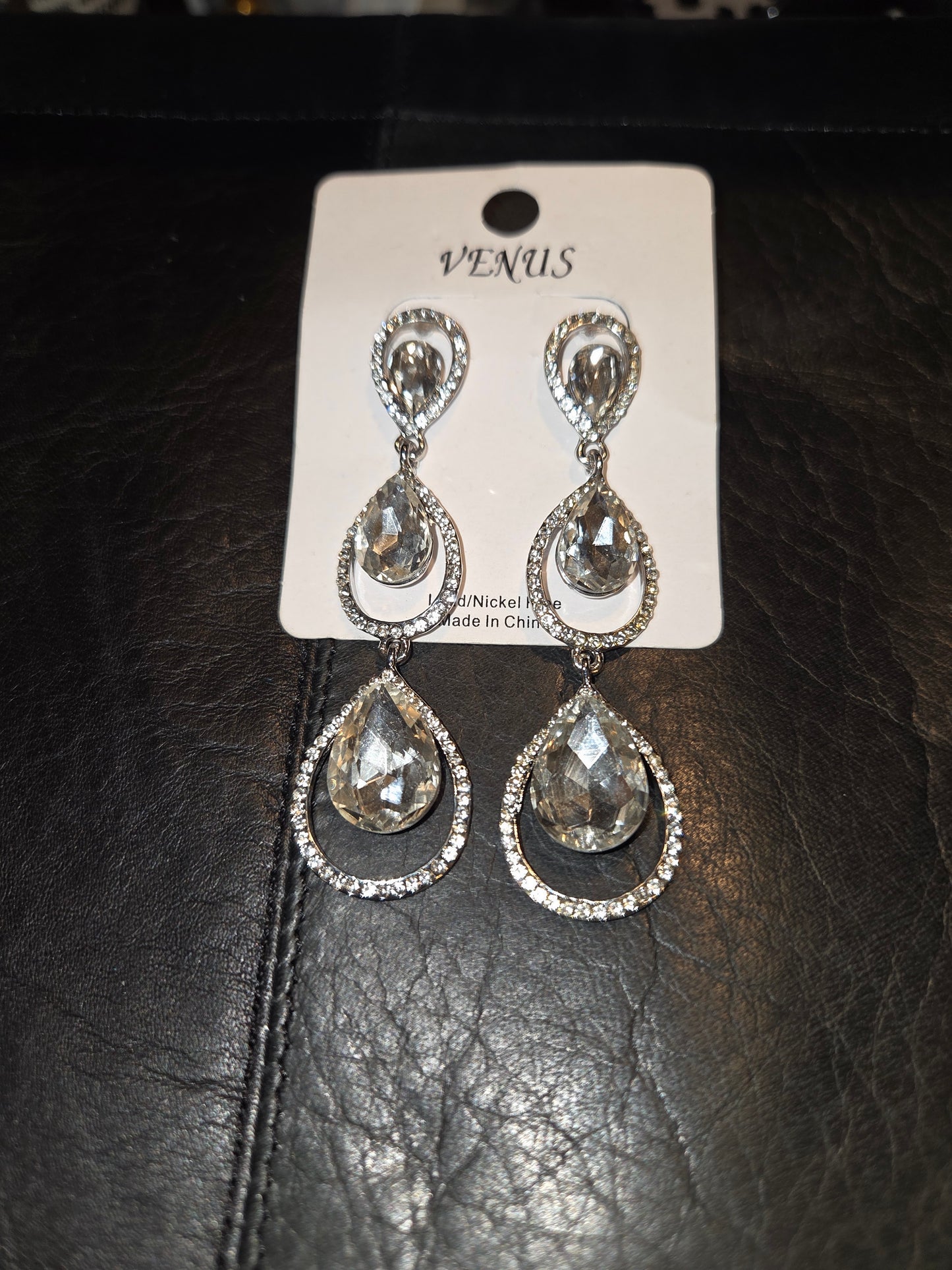 Triple Teardrop Earrings