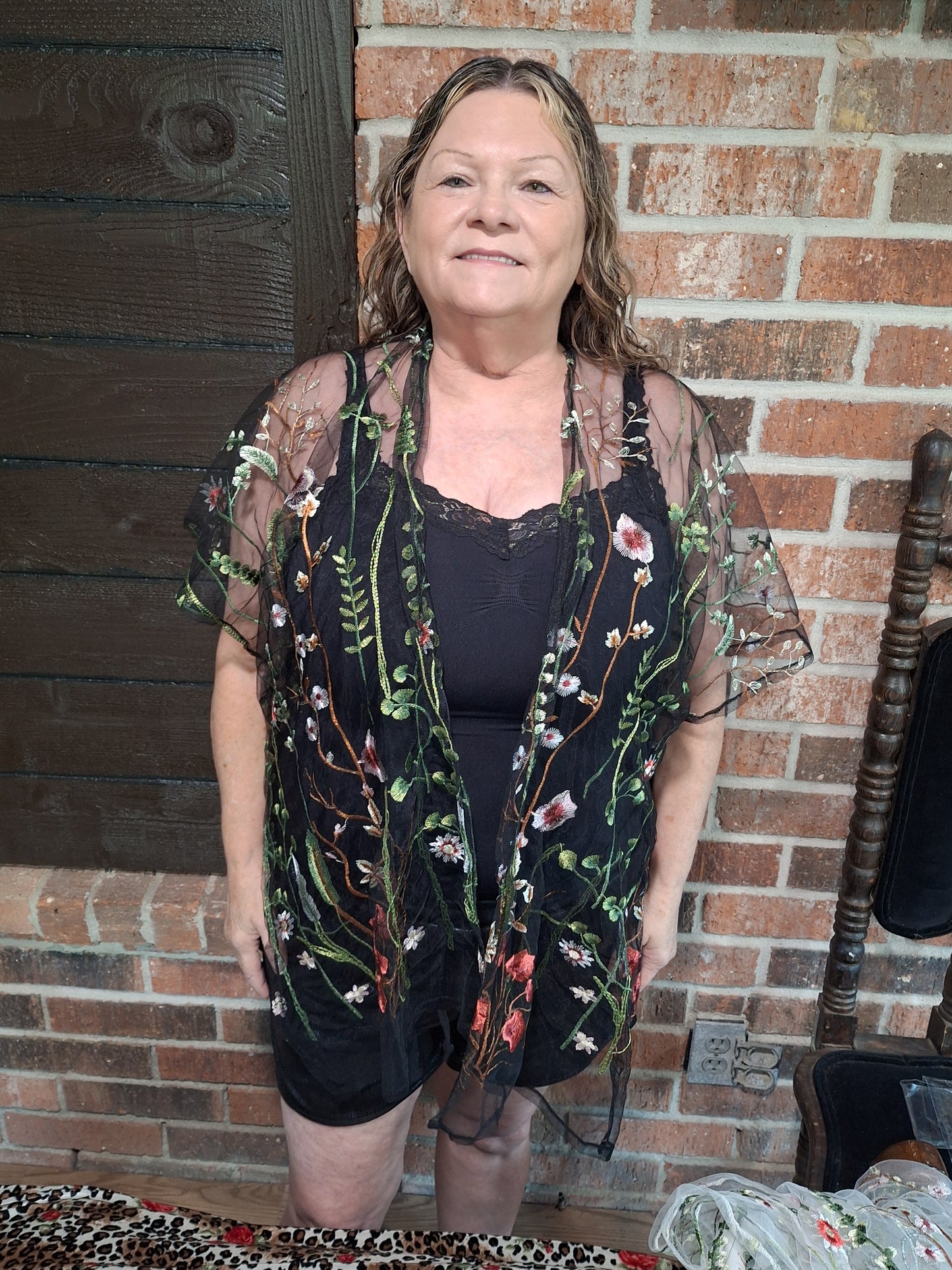 Embroidered Wrap