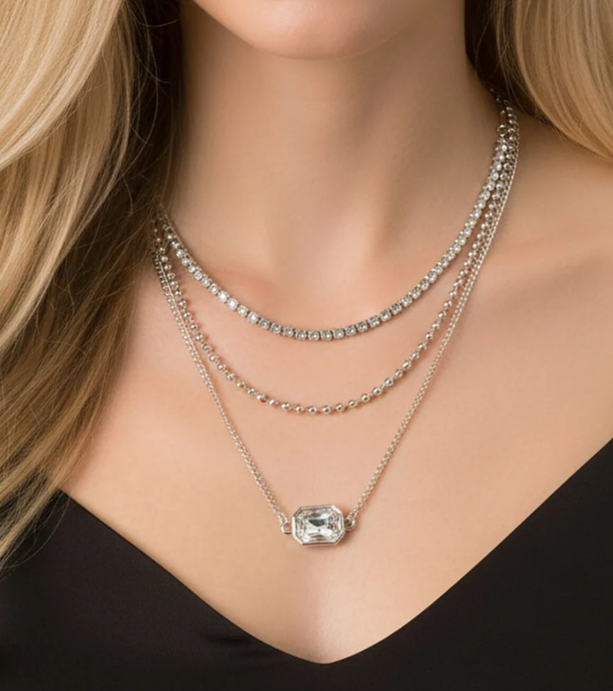 Layered Pendant Necklace