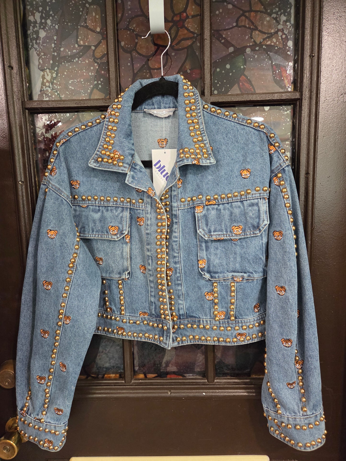 Teddy Bear Jean Jacket