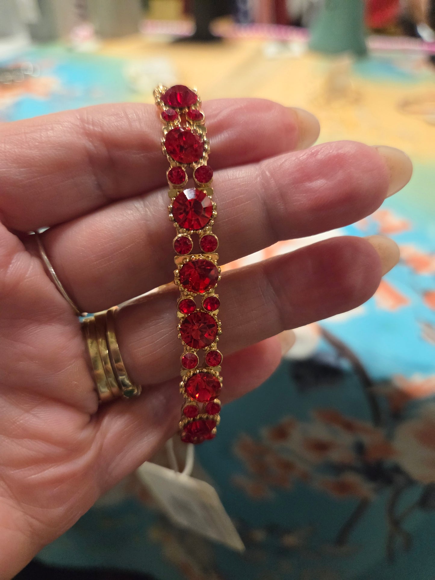 Red Stretch Bracelet