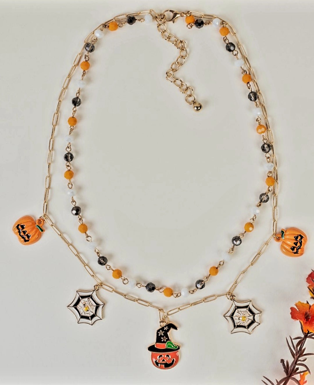 Layered Halloween Necklace