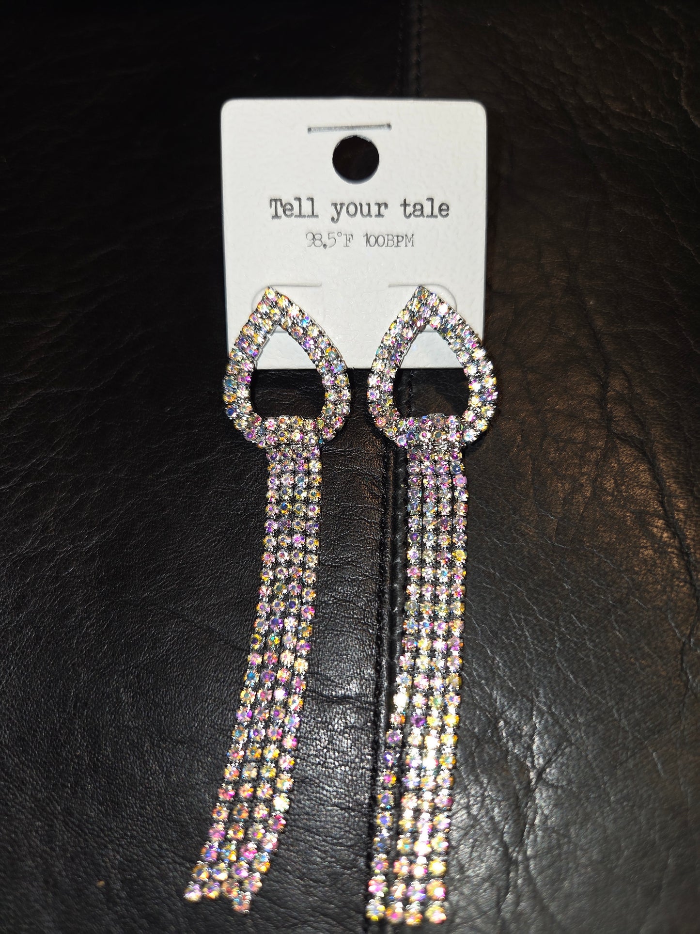 Iridescent Dangle Earrings