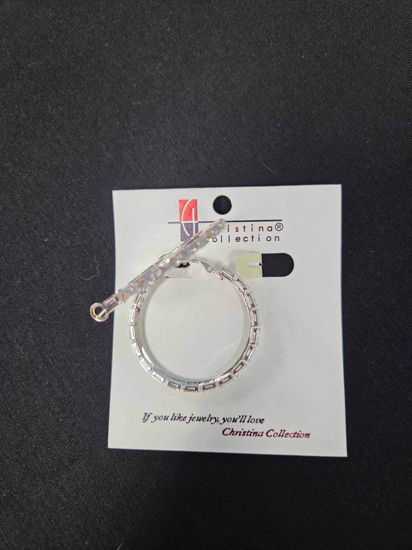 Rhinestone Hoops