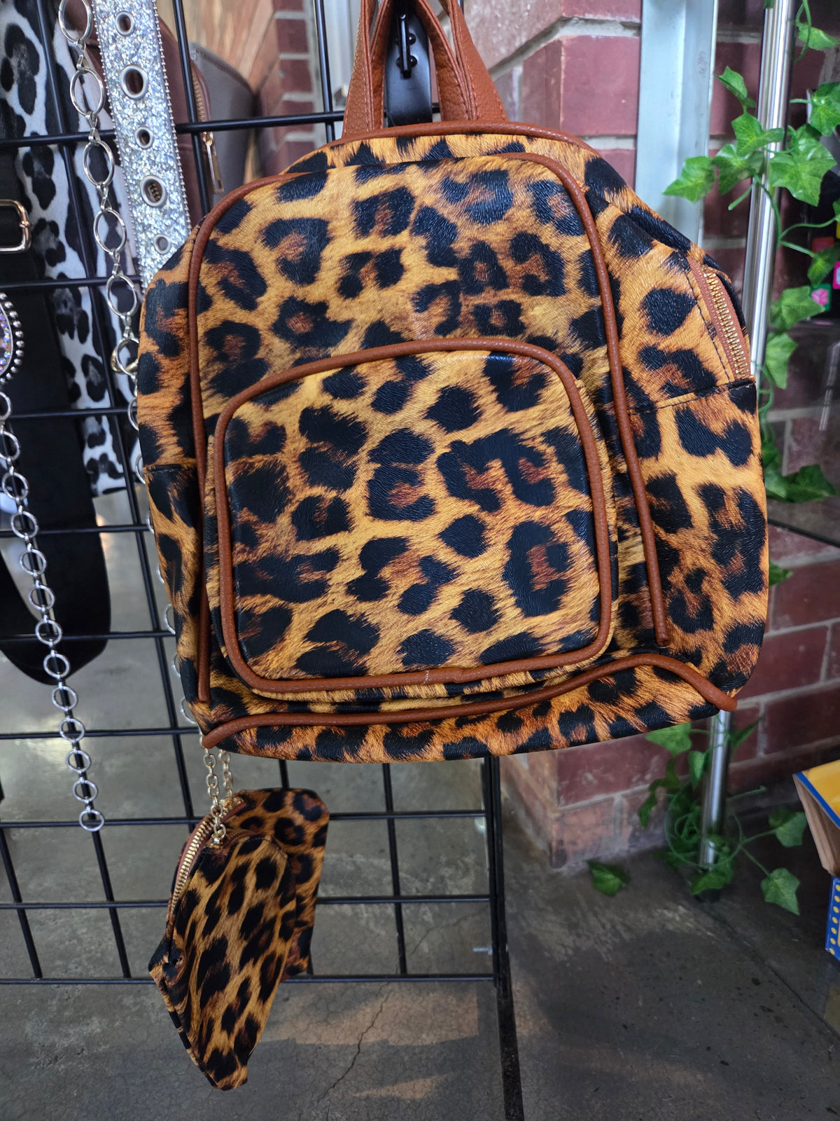 Leopard Backpack