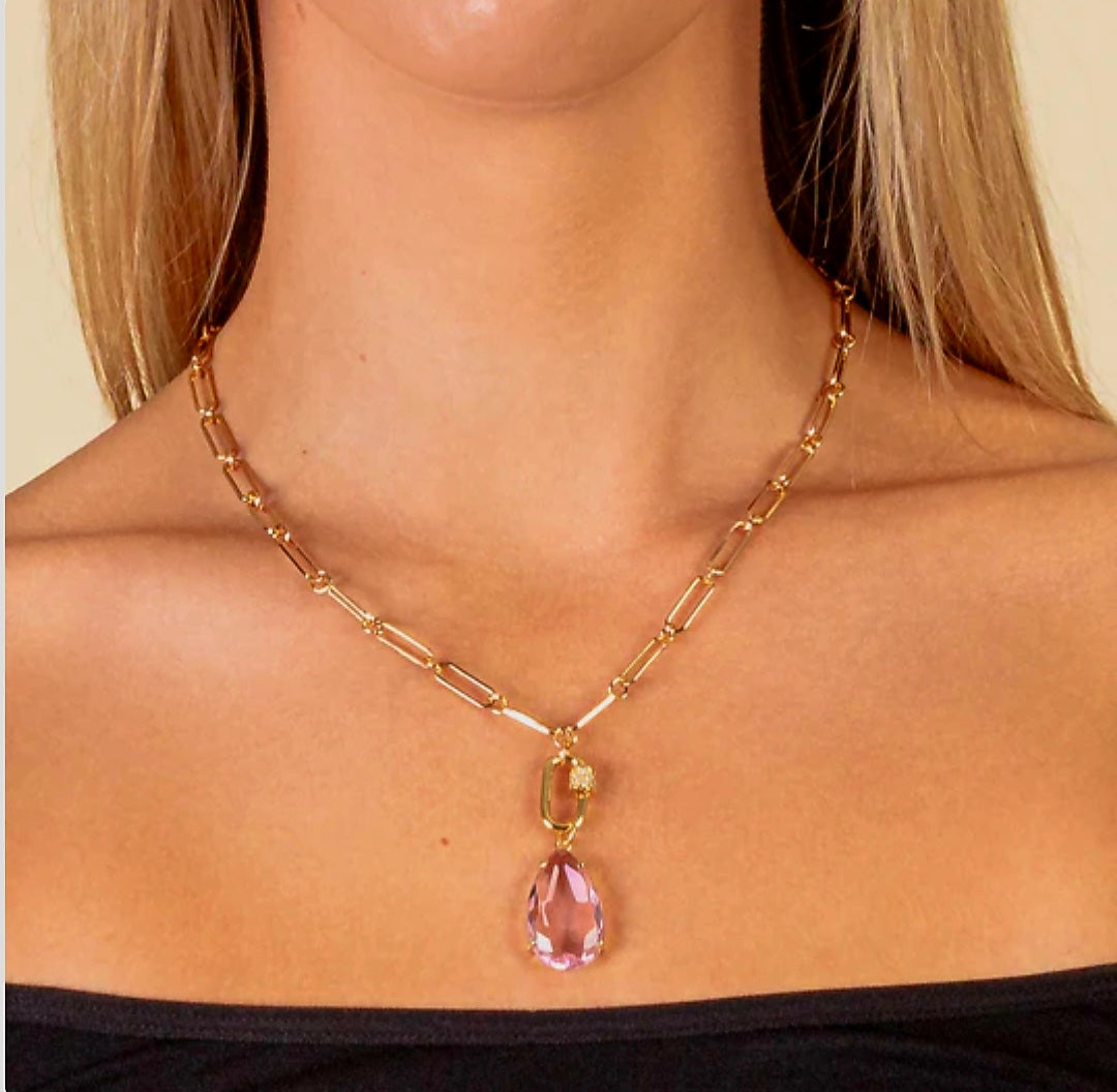Dainty Crystal Necklace