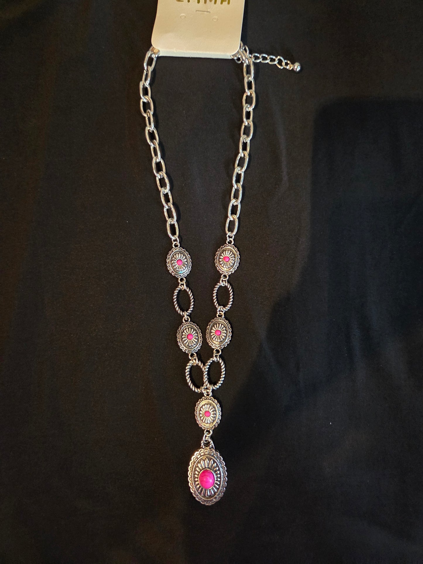 Pink Stone Necklace