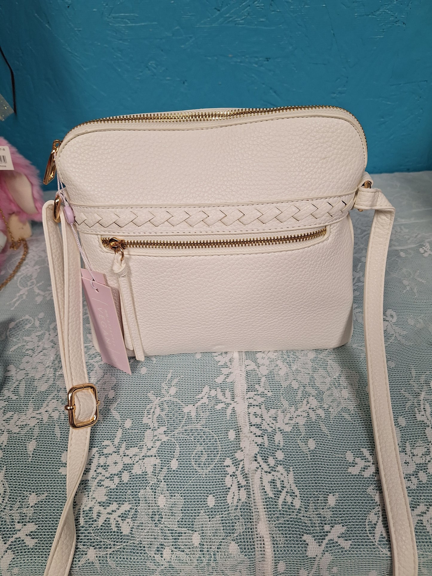 White Crossbody