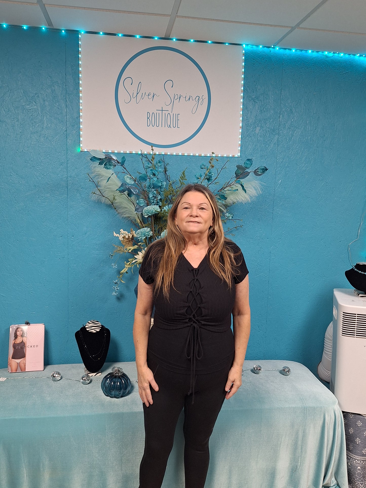 Open Front Tie Crop Top