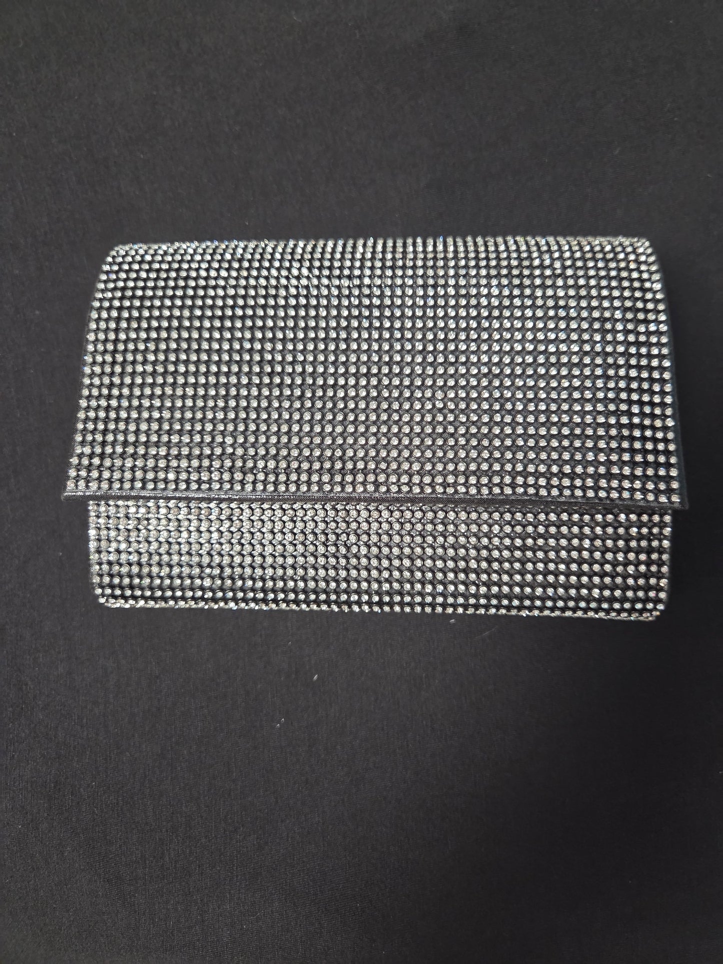 Black Rhinestone Bag