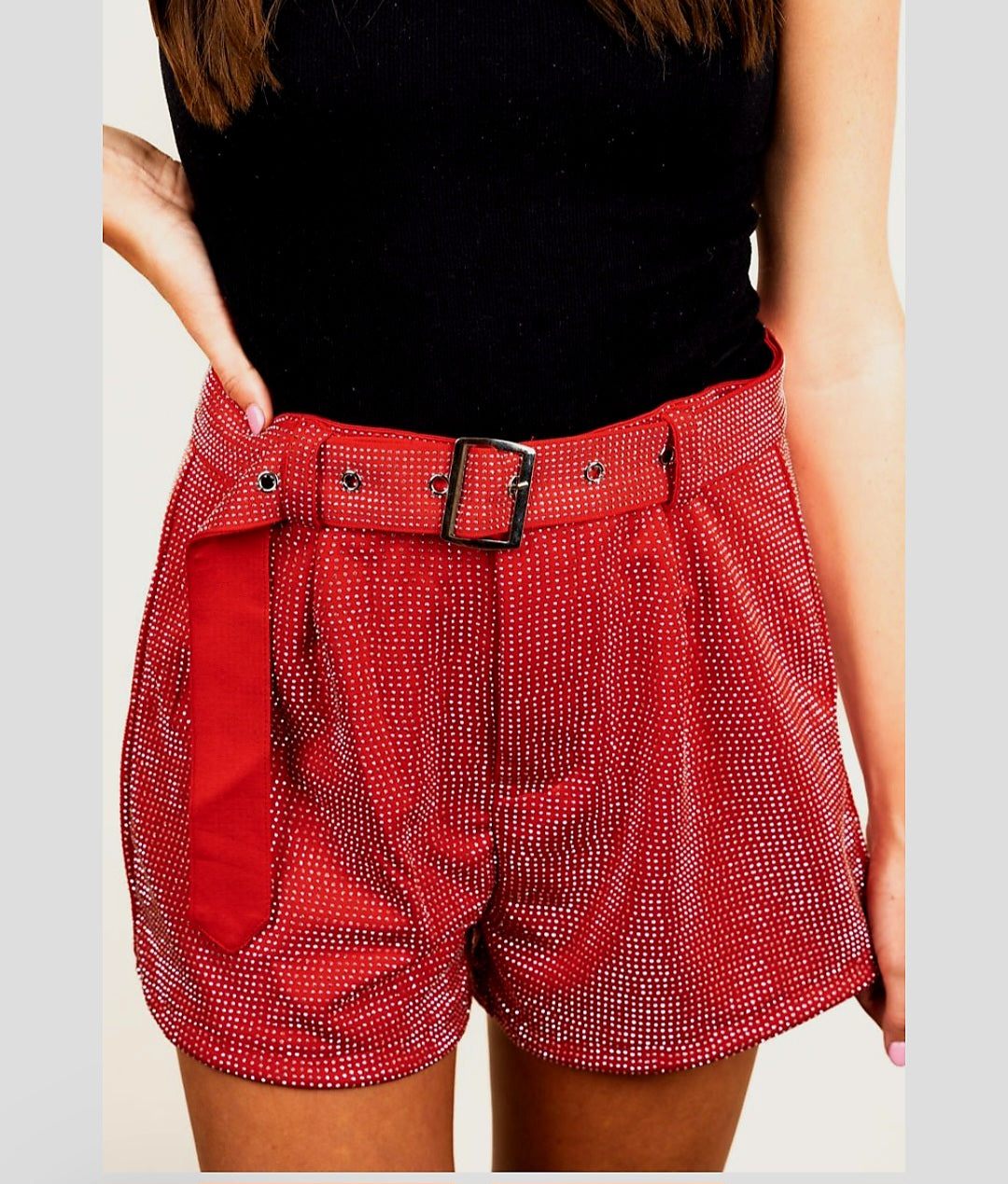 Rhinestone Shorts