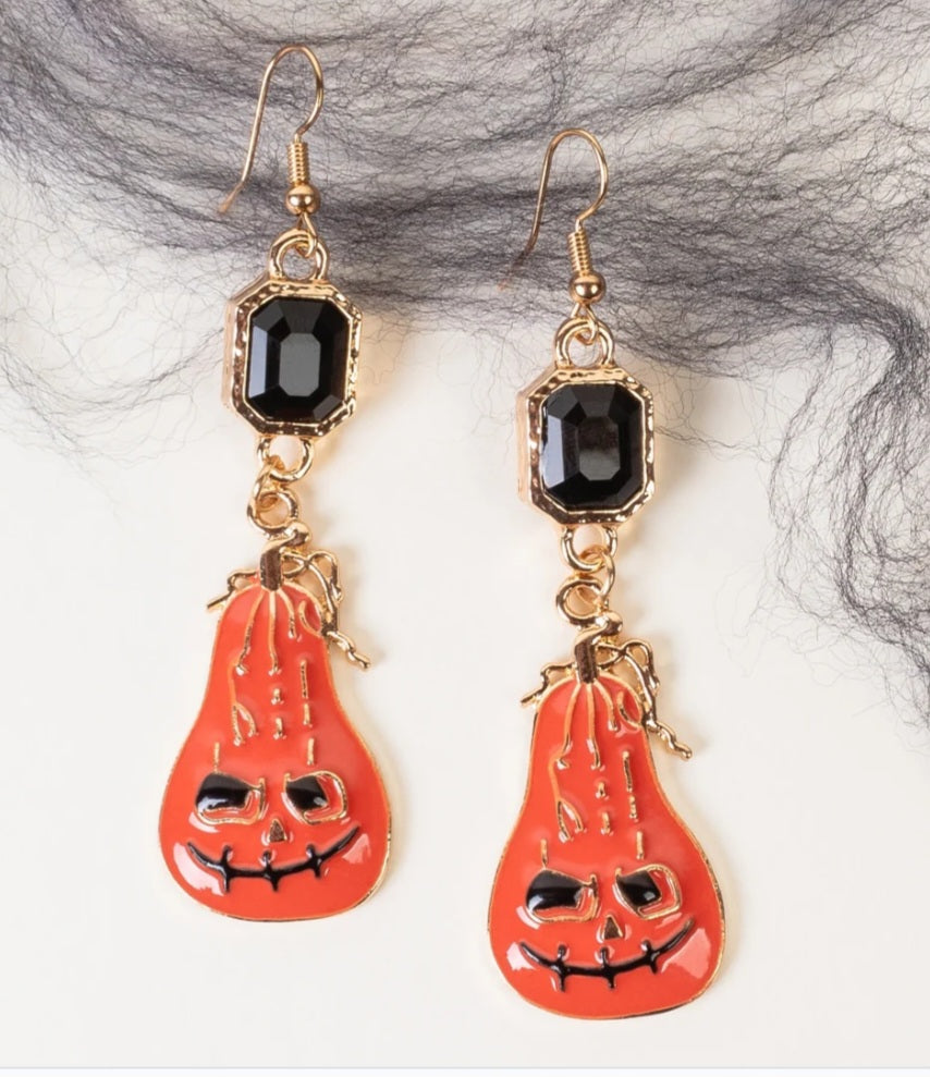 Gourd Pumpkin Earrings
