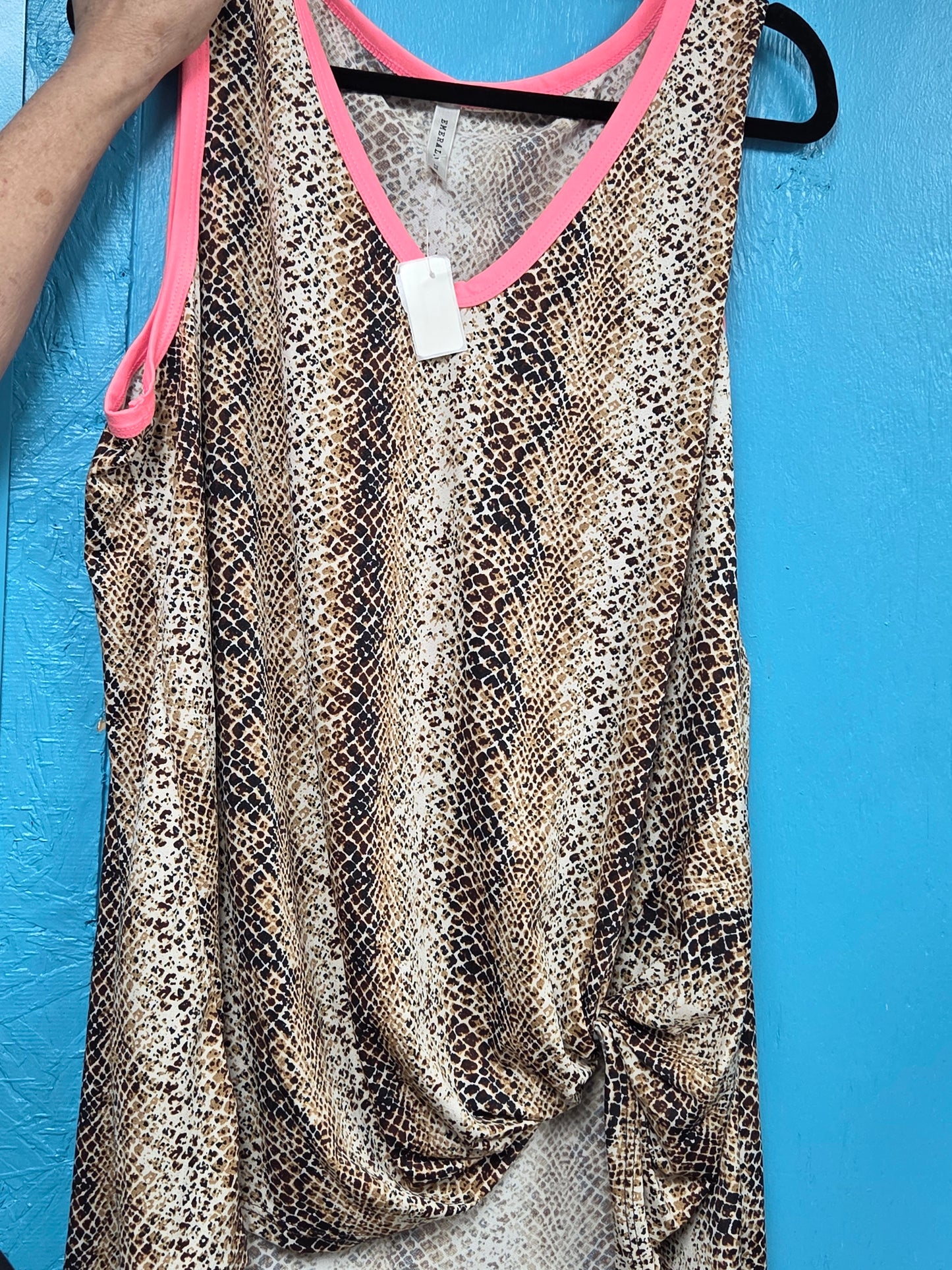 Snake Print Tank