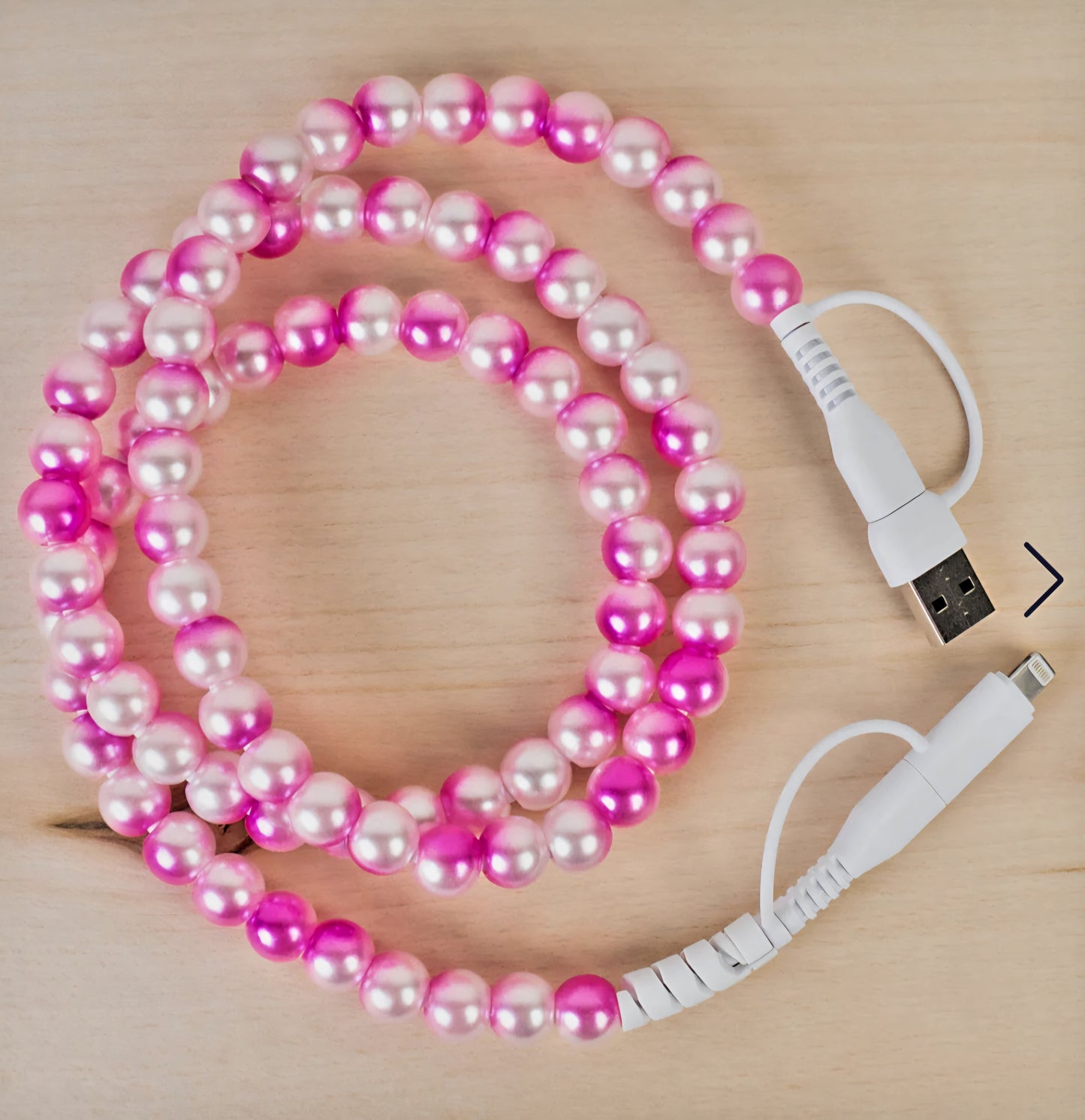 Pink Multi 4 Way Charging Cable