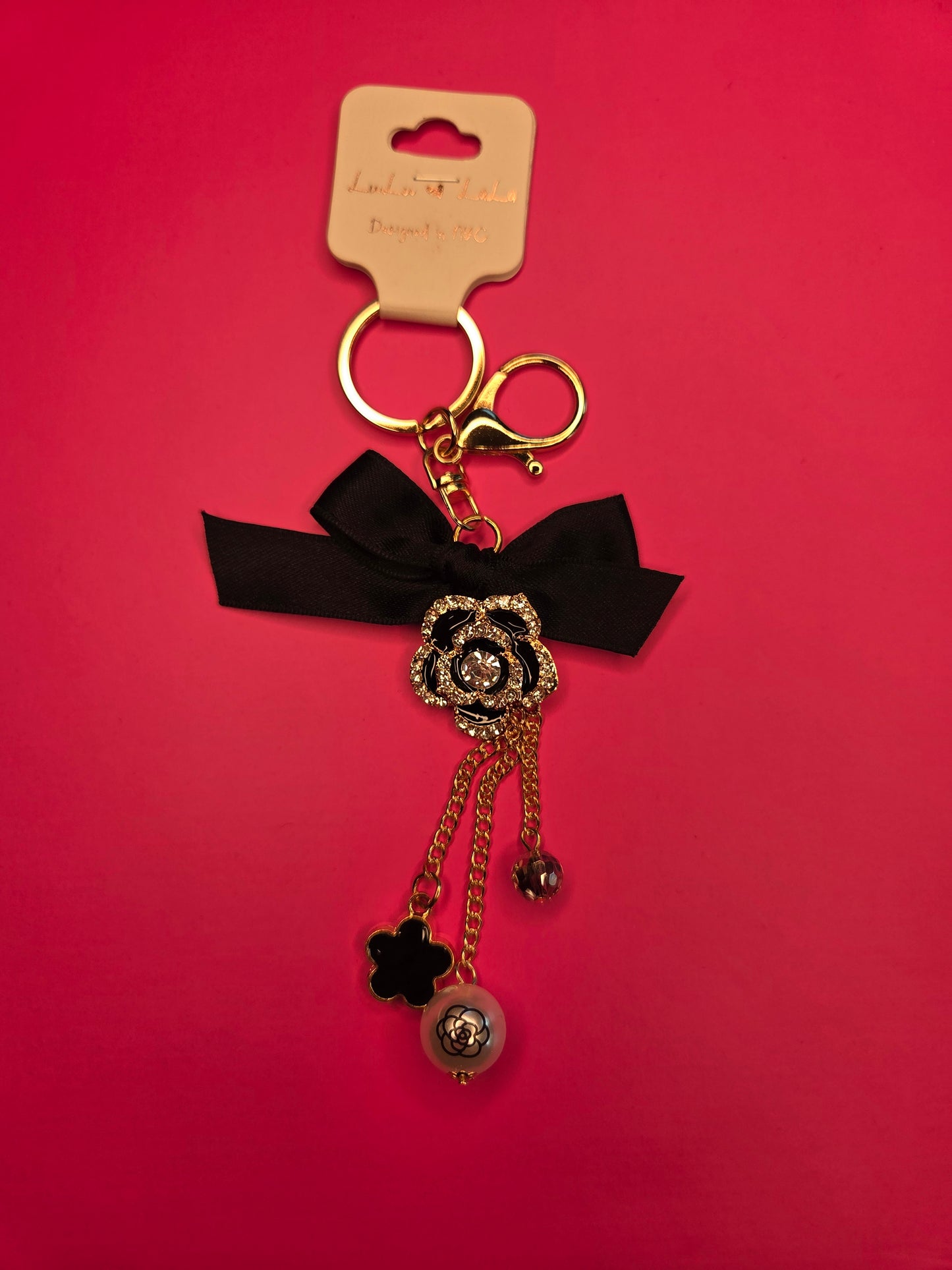 Black Rose Charm