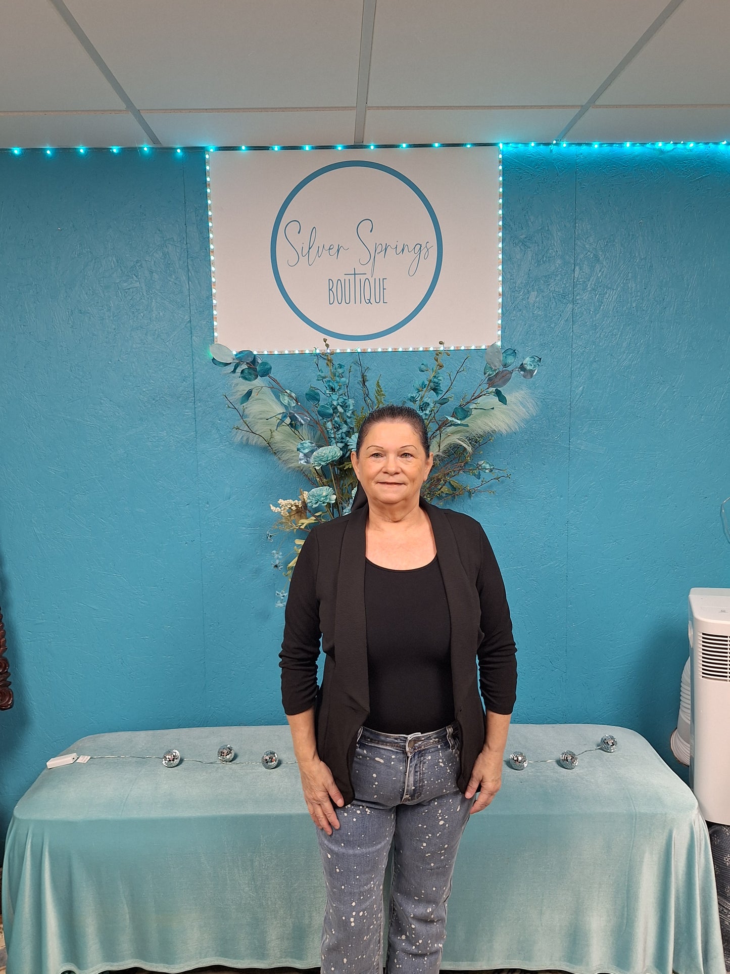 Ruched Sleeve Blazer