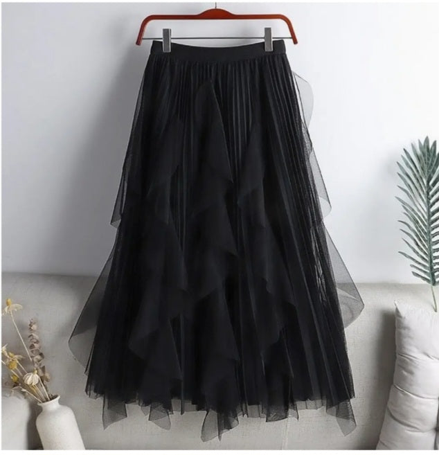 Black Tulle Skirt