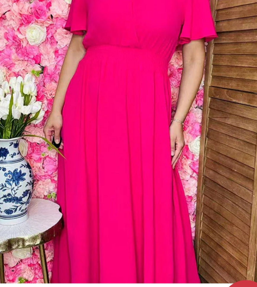 Pink Maxi Dress
