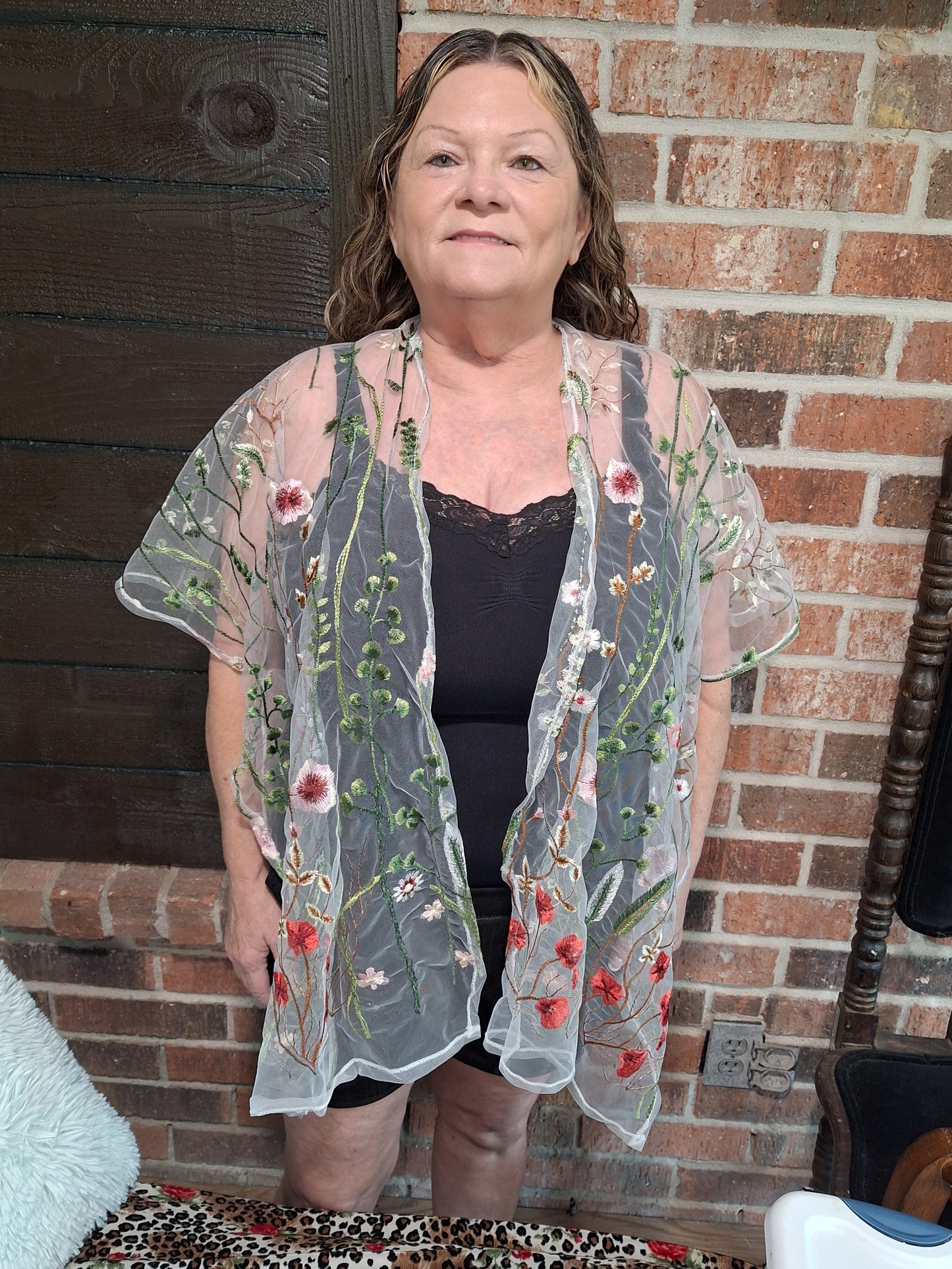 Embroidered Wrap