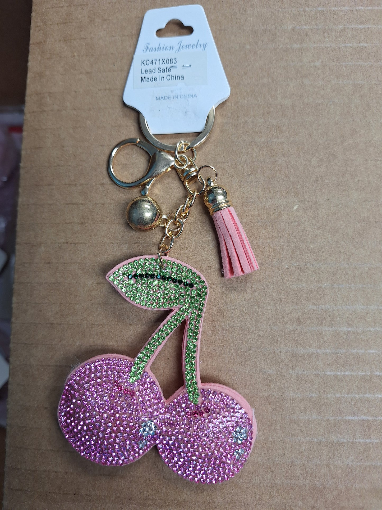 Cherry Keychain