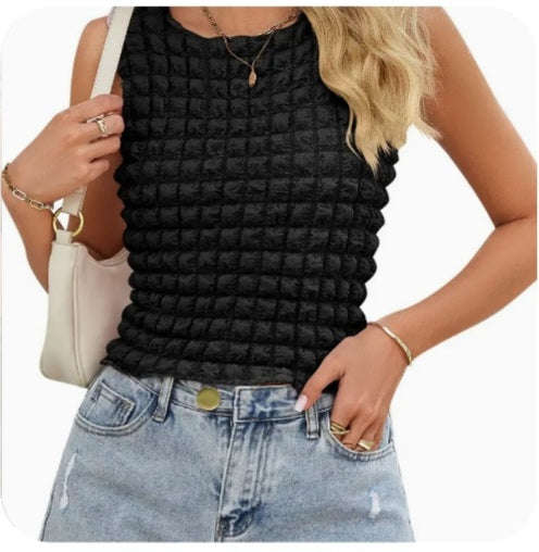 Bubble Crop Top
