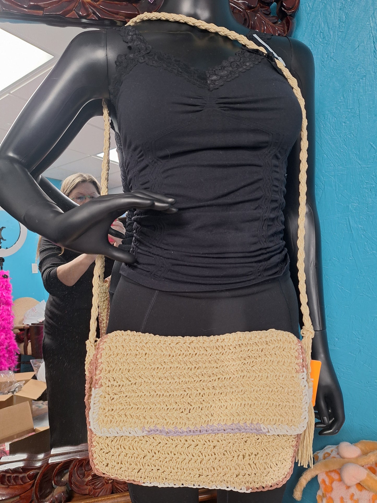 Crochet Boho Crossbody