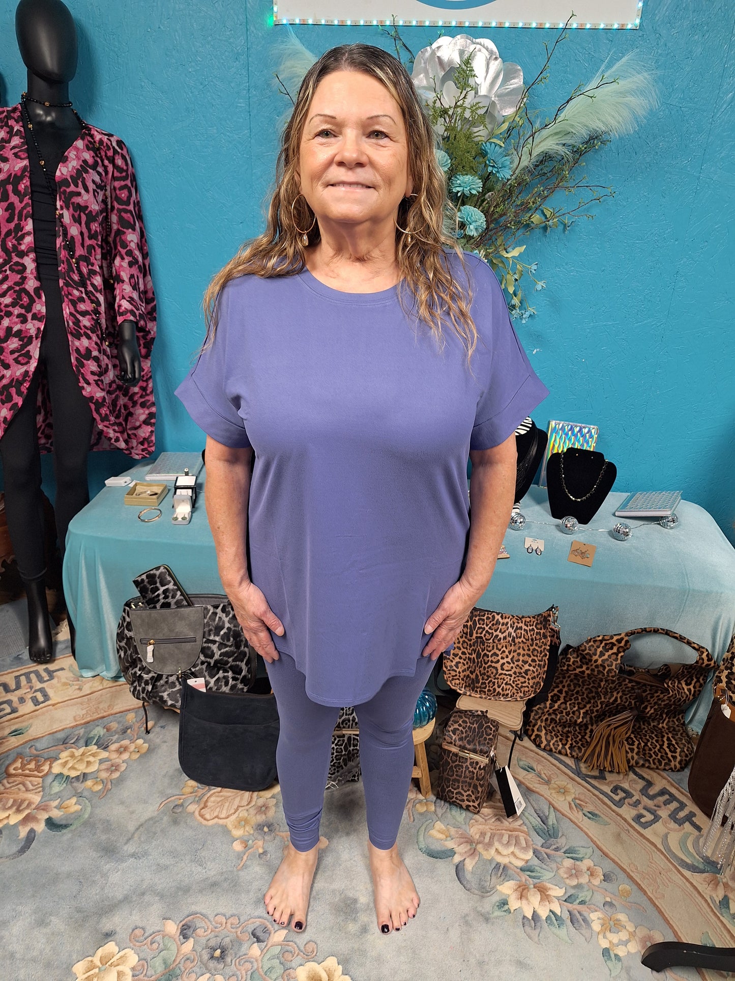 Blue Marlin Leggings Sety6