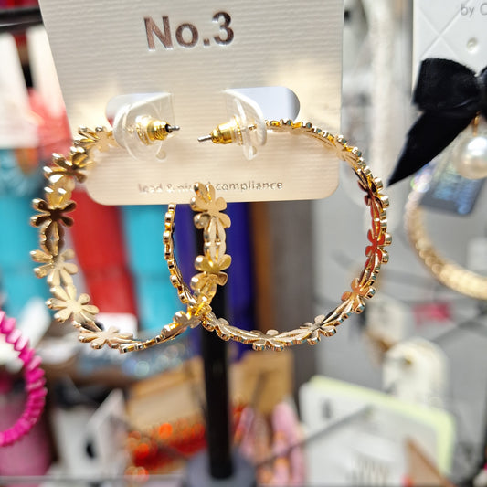 Flower Hoops