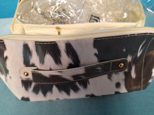 Black Heifer Makeup Bag