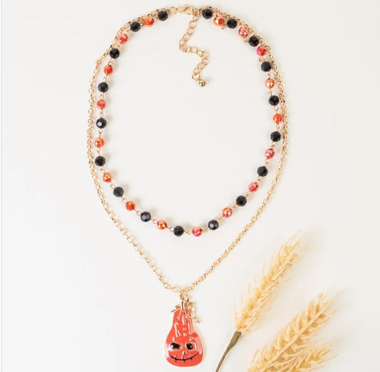 Gourd Pumpkin Necklace