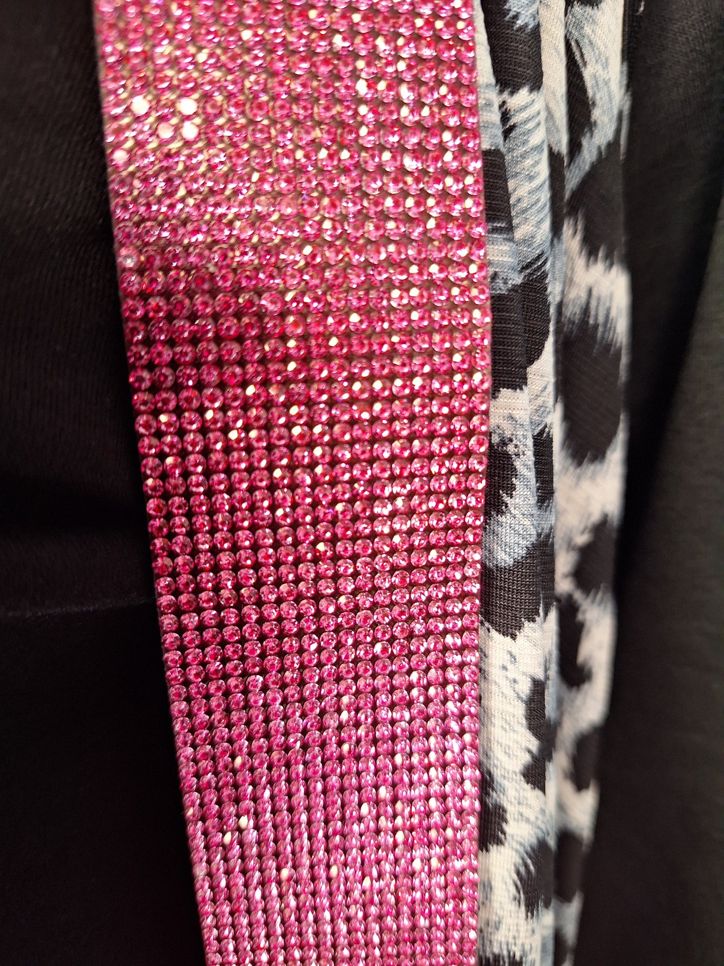 Pink  Bling Purse Strap