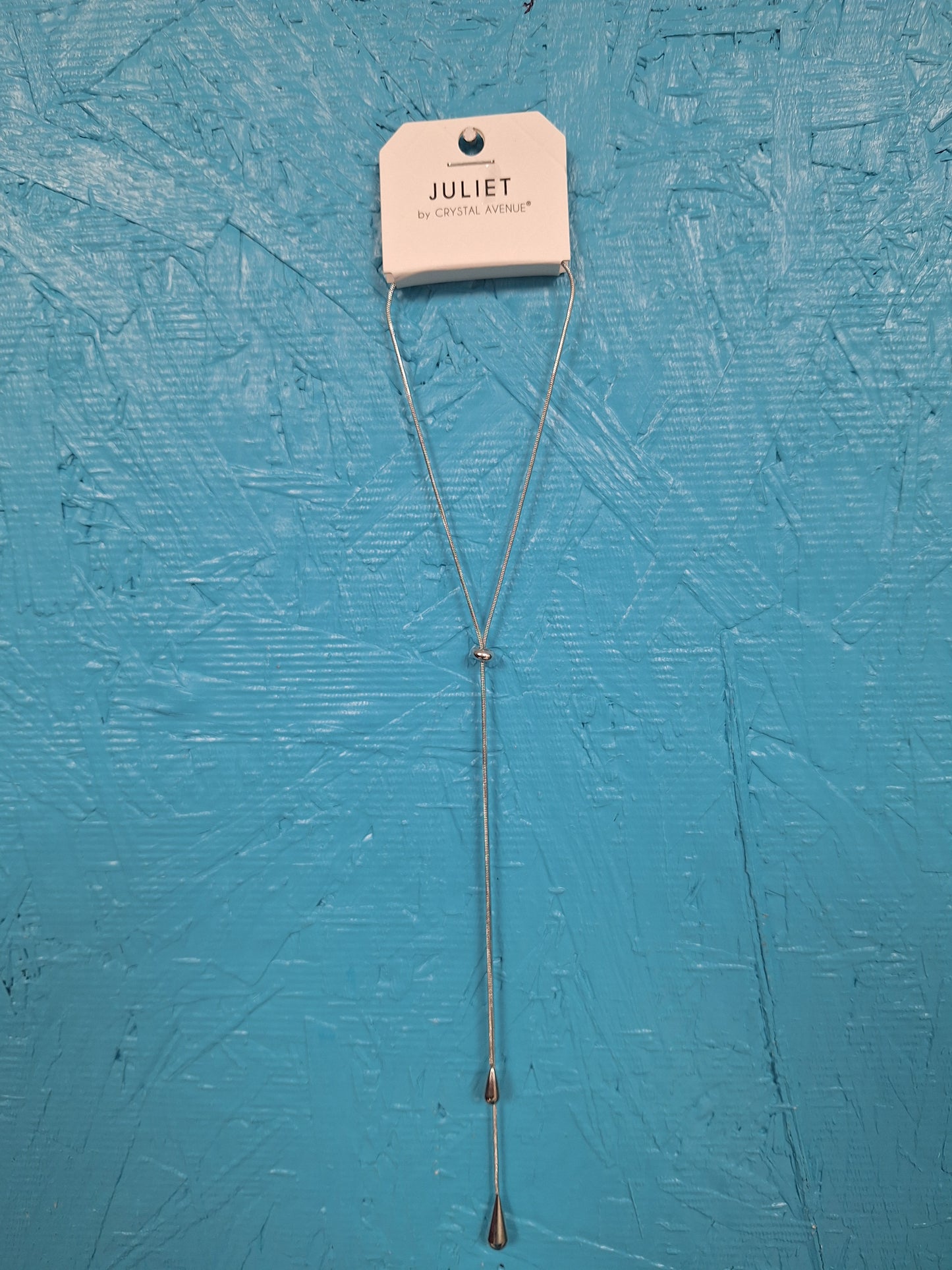 Teardrop Slider Necklace