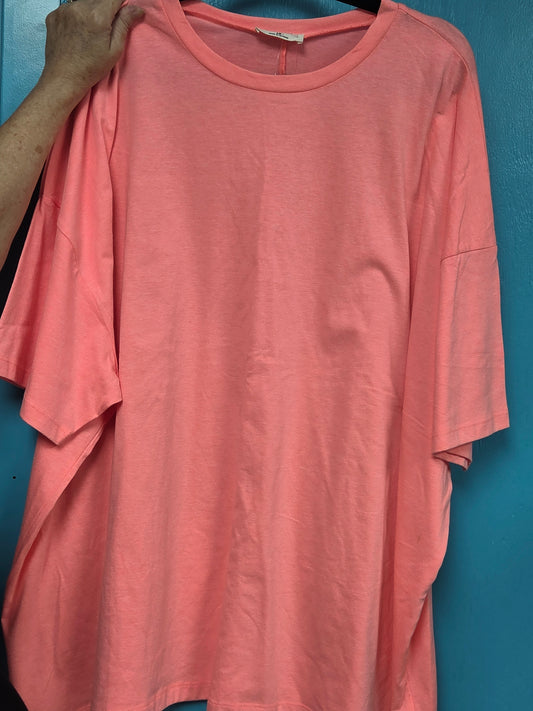 Coral Pink Top