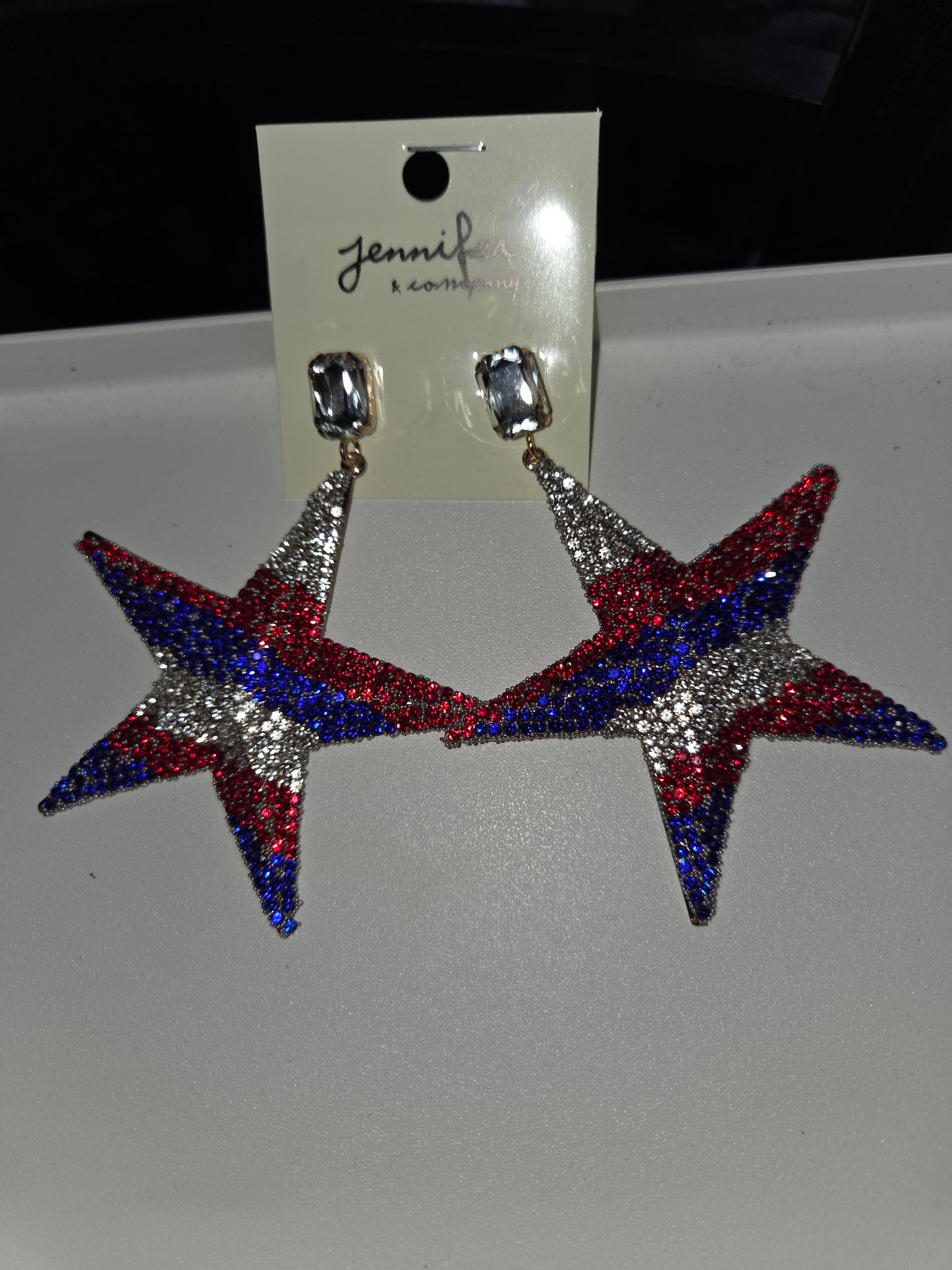 Large Star Earrings