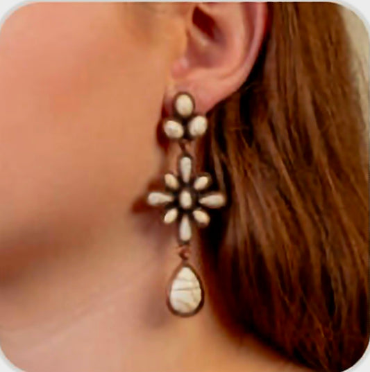 Squash Blossom Earrings