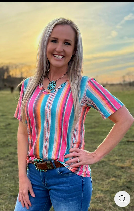 Summer Serape Top