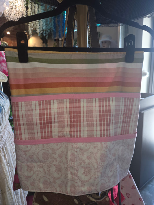 Pink Plaid Apron