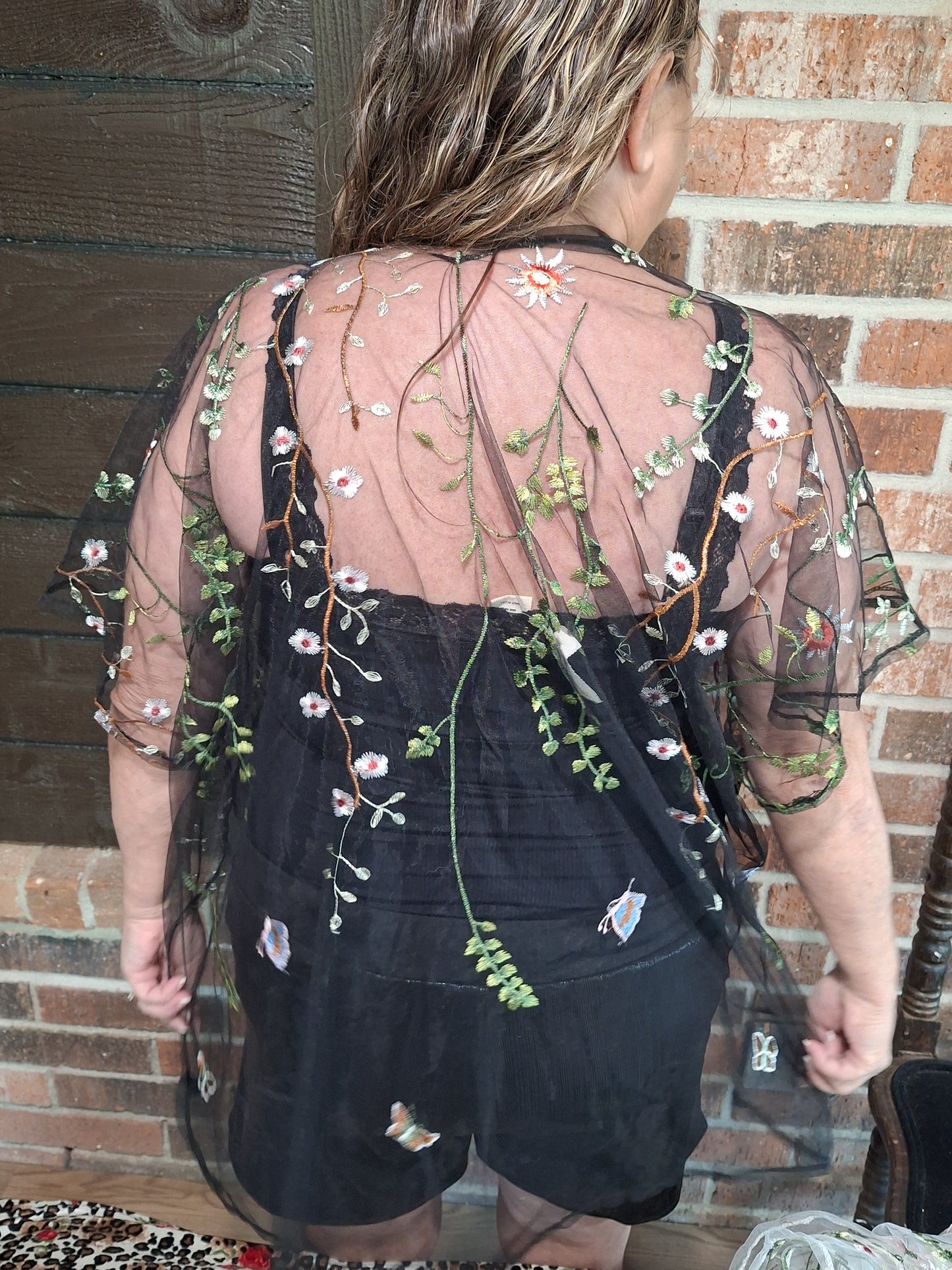 Embroidered Wrap