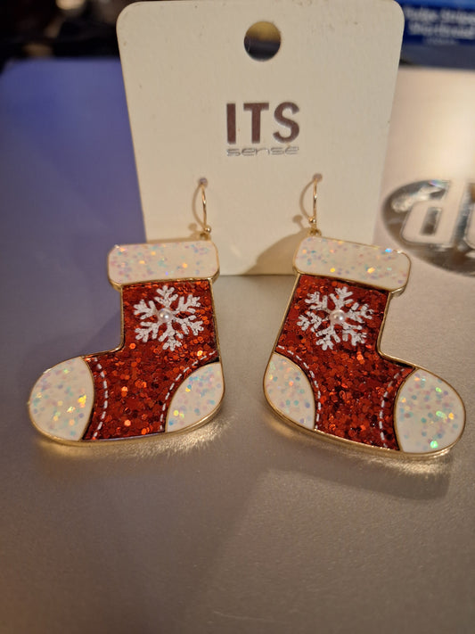 Stocking Earrings