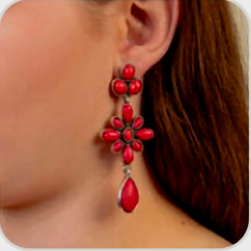 Squash Blossom Earrings