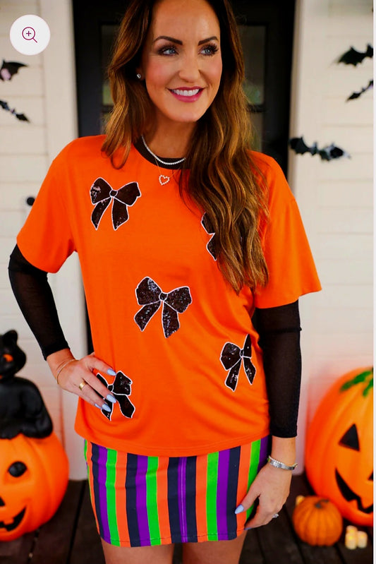 Better Bow-lieve It Sequin Tee