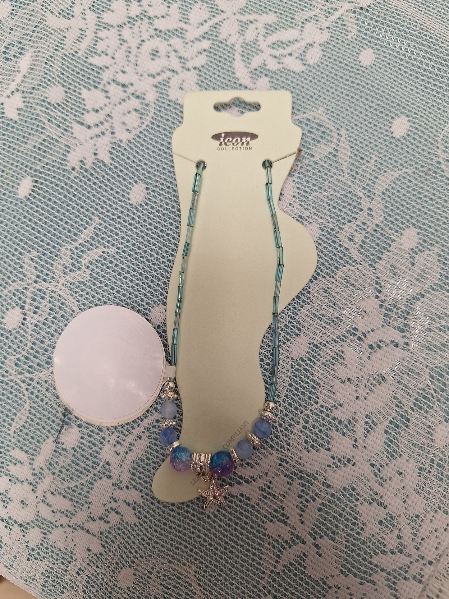 Moonlight Blue Bead