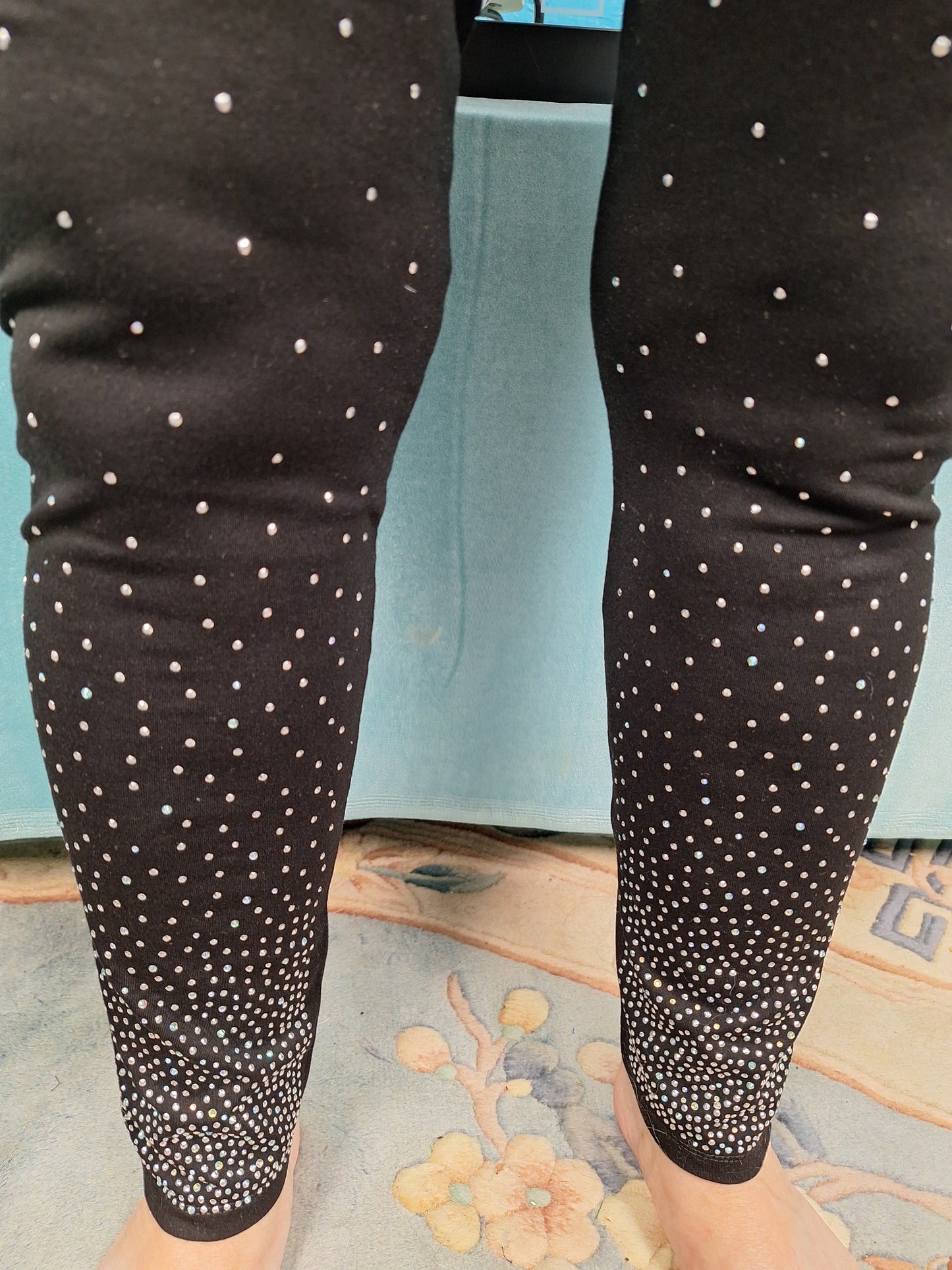 Rhinestone Leggings