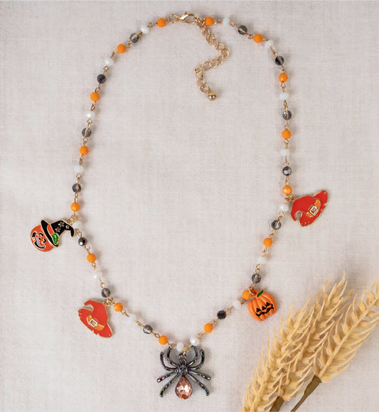 Spider Charm Necklace