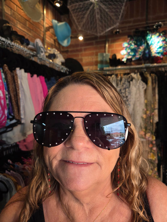Hollywood Studded Aviator